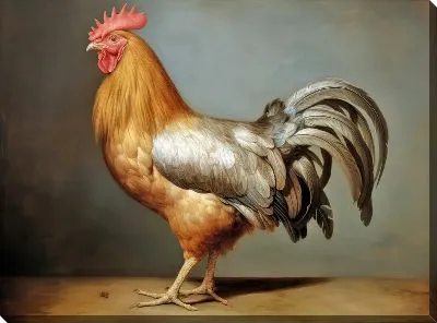Картина маслом Петух №61