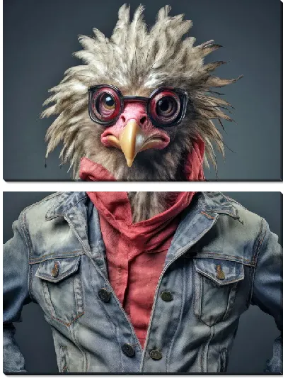 Модульная картина Орёл №88