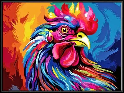 Картина Петух №89
