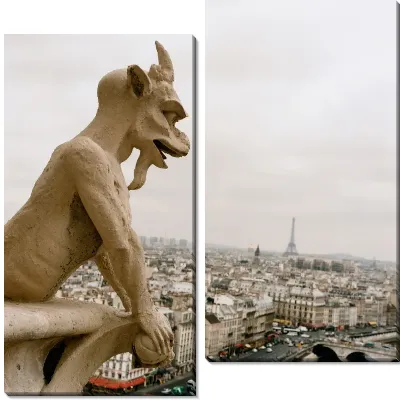 Модульная картина Горгулья