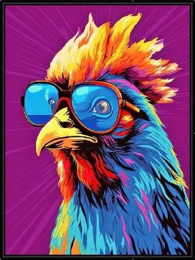 Картина Петух №107