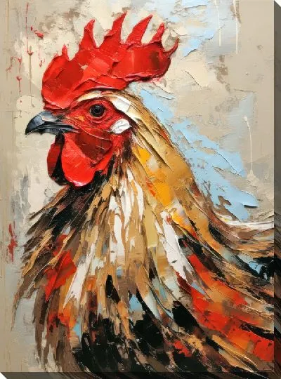Постер Петух №127