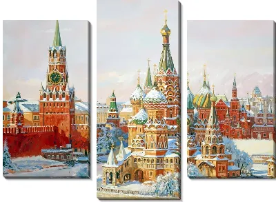 Красная площадь зимой