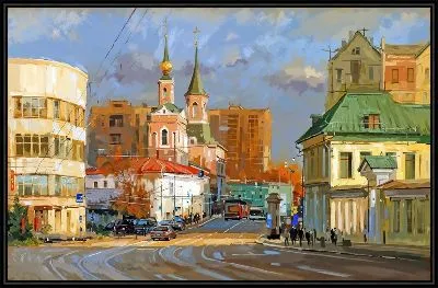 Картина Москва №17