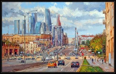Картина Москва №27