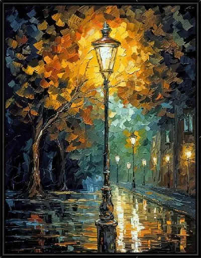 Картина Фонарь №16