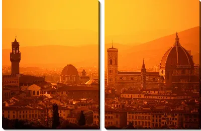 Модульная картина Дели