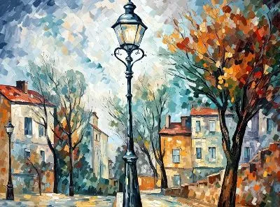 Плакат Фонарь №75