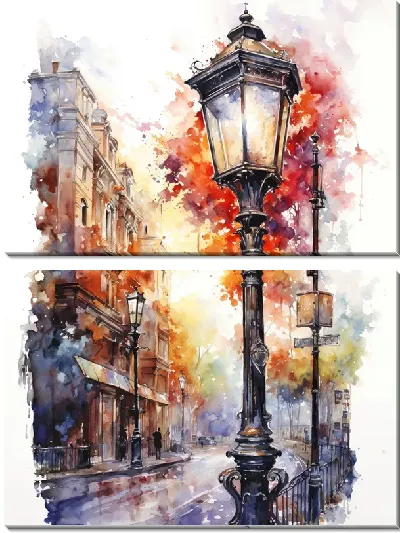 Модульная картина Фонарь №87