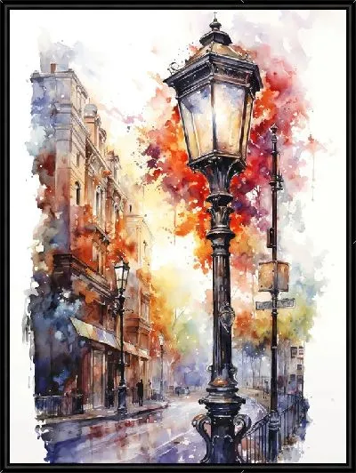 Картина Фонарь №87