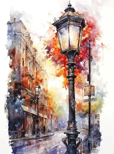 Плакат Фонарь №87