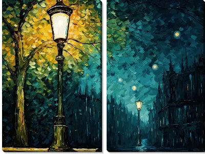Модульная картина Фонарь №911