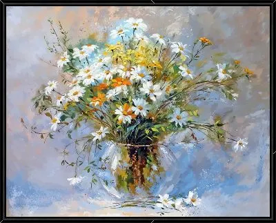 Картина Ромашки №217
