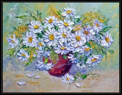 Картина Ромашки №230