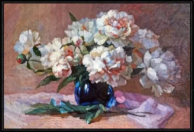 Картина Пионы №258