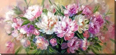 Постер Пионы №274