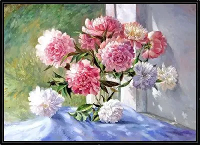 Картина Пионы №275