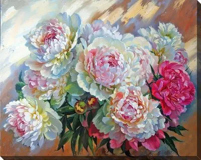 Постер Пионы №284