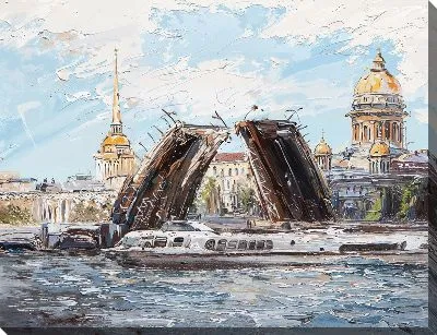 Картина маслом Санкт-Петербург №103