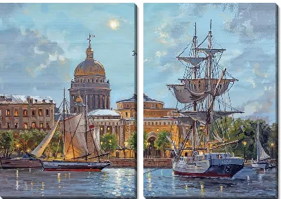 Модульная картина Санкт-Петербург №106