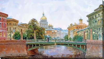 Картина маслом Санкт-Петербург №108