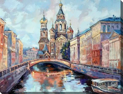 Картина маслом Санкт-Петербург №109