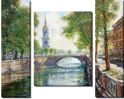 Модульная картина Санкт-Петербург №110