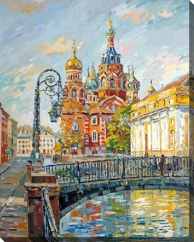 Картина маслом Санкт-Петербург №114