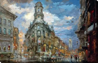 Картина маслом Санкт-Петербург №116
