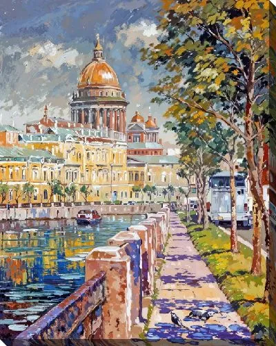 Картина маслом Санкт-Петербург №119
