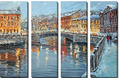 Модульная картина Санкт-Петербург №122