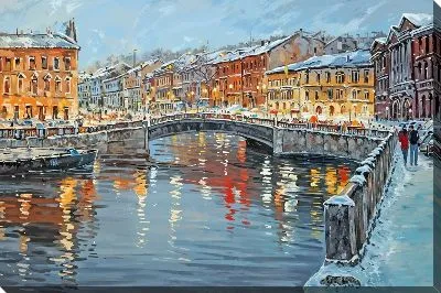 Картина маслом Санкт-Петербург №122