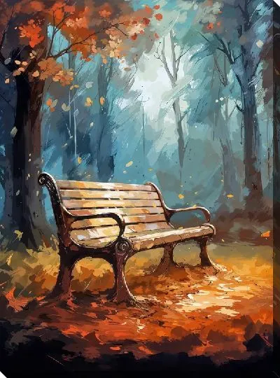 Постер Скамейка №23