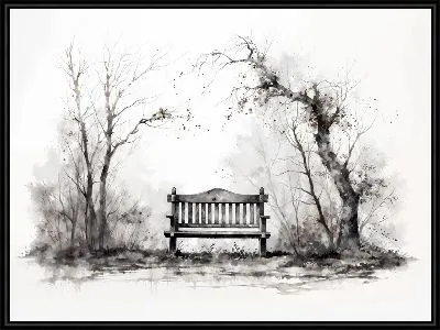 Скамейка №25