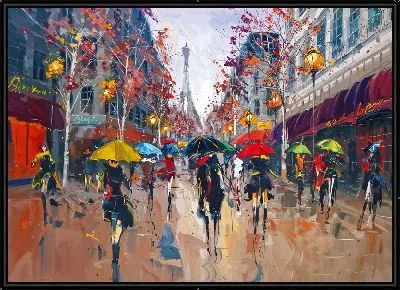 Картина Париж №105