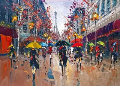 Плакат Париж №105