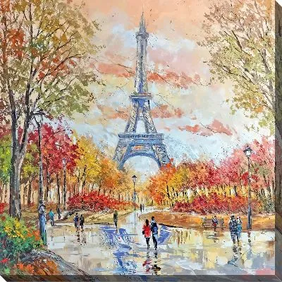 Картина маслом Париж №106