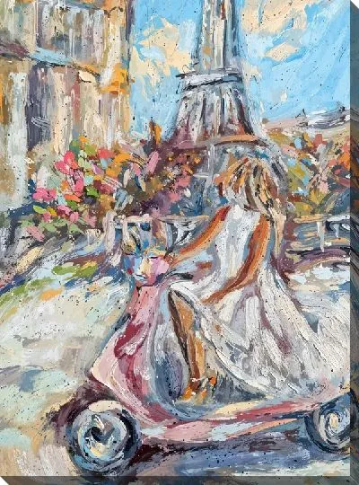 Картина маслом Париж №116