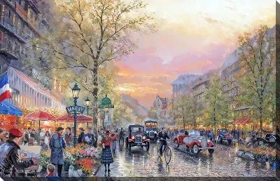 Картина маслом Париж №118