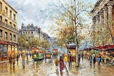 Плакат Париж №121