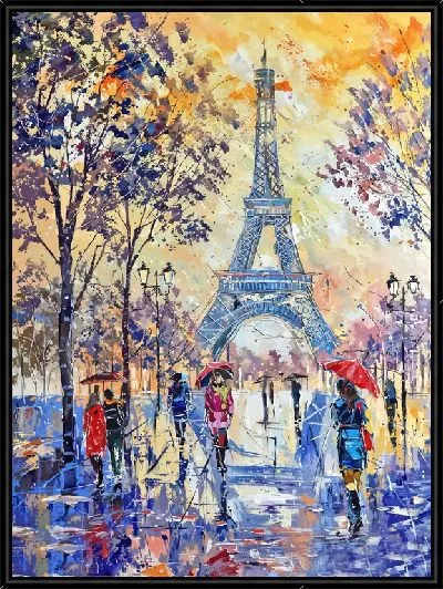 Картина Париж №132