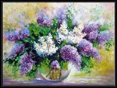 Картина Сирень №109