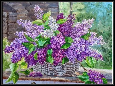 Картина Сирень №111