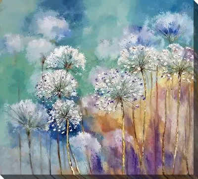 Картина маслом Одуванчики №631