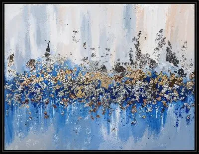 Голубая абстракция