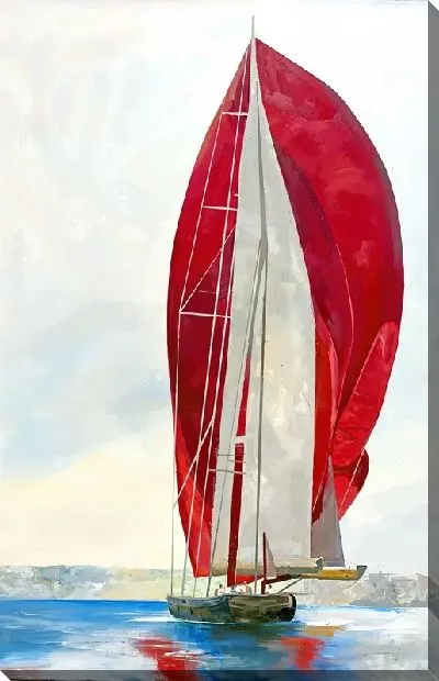 Картина маслом Алый парусник