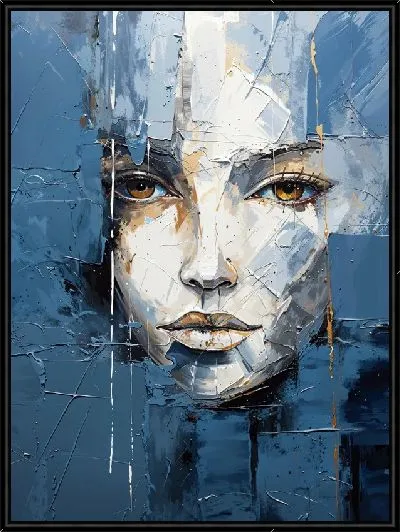 Картина Белое лицо