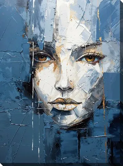 Постер Белое лицо