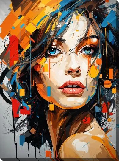 Постер Арт лицо №3