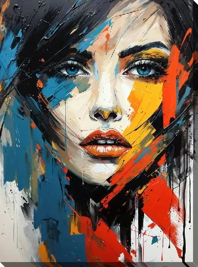 Картина маслом Арт лицо №12